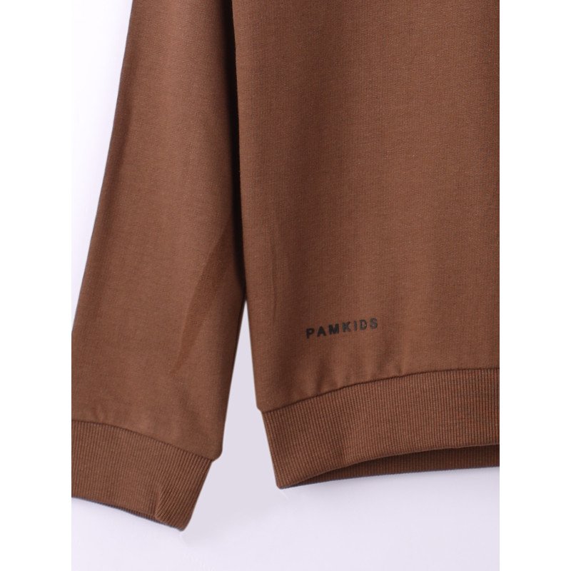 Pamkids Coffee Comfort and Bark Bliss: Boys' Coffee & Bark Accent Sweatshirt - Where Style Meets Play (Sizes 1-12 Years) Pamkids Coffee Comfort and Bark Bliss: Boys' Coffee & Bark Accent Sweatshirt - Where Style Meets Play (Sizes 1-12 Years)